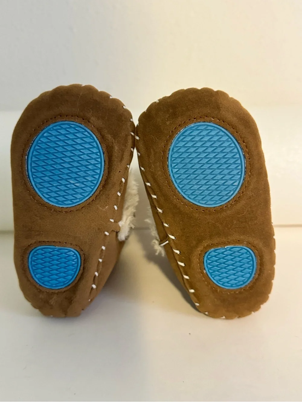 Faux Suede & Sherpa Infant Booties | NWOT | Cozy Infant/Baby Booties